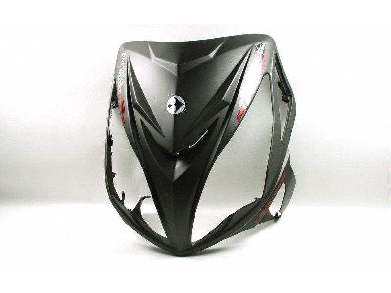 Headlamp cover black-red for Falcon 125 2 scooter