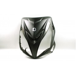 Headlamp cover black-gold for Falcon 125 2 scooter