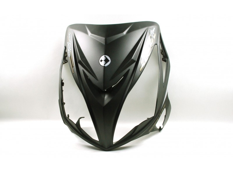 Headlamp cover black-gold for Falcon 125 2 scooter