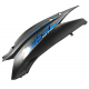 Rear left cover, black-blue for Falcon 125 2 scooter