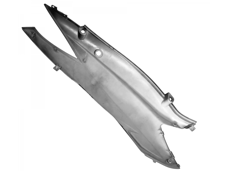 Rear left cover, black-blue for Falcon 125 2 scooter