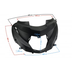 Central cover for Falcon 2 scooter