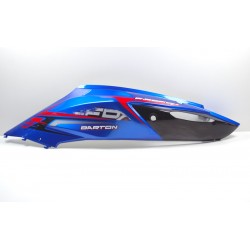 Rear left cover, blue for Firefox scooter