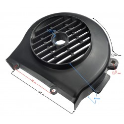 Magnet ventilator cover for Huragan 125 scooter