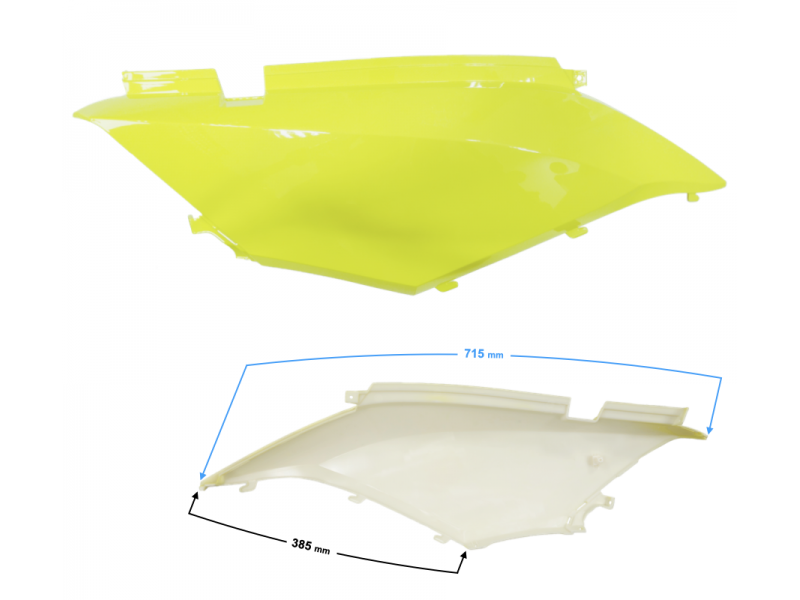 Side Cover right grey ENERGY 2.0