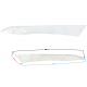 Sill Cover left white ENERGY 2.0