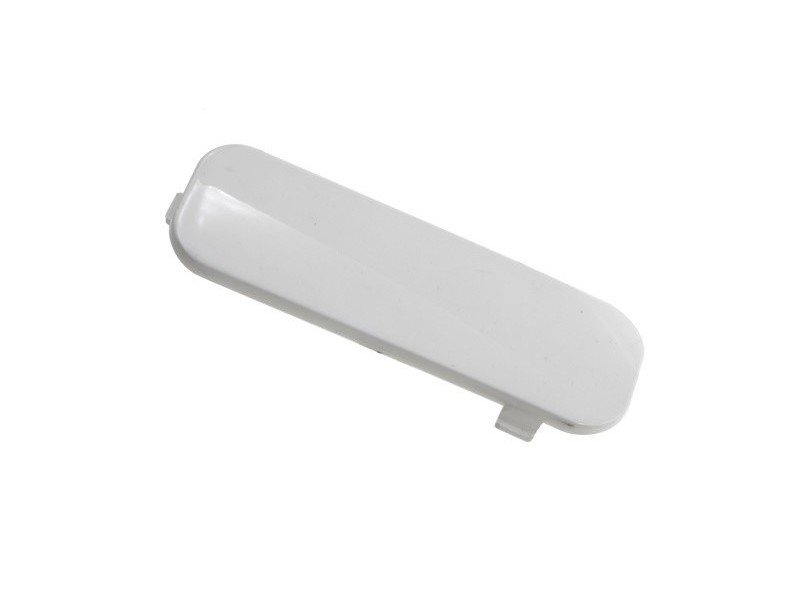 Shock absorber cover decor, left, white for E-Max scooter