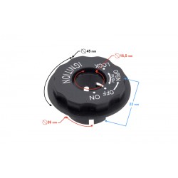 Ignition switch plastic cover for B-Max scooter