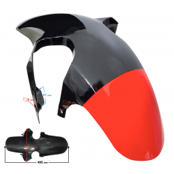 Housing - front fender black-red GT 125