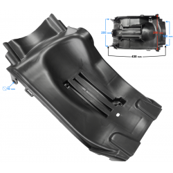 Cover: fender, rear, rear part GT 125