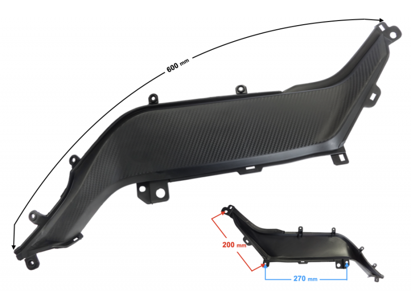 Left side Cover GT 125