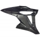 Fuel tank housing upper left white GT 125