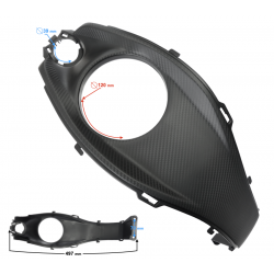 Upper central fuel tank housing GT 125