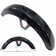 Front fender, black for Ranger Classic