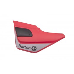 Left side cover , red for Cafe Racer motorcycle