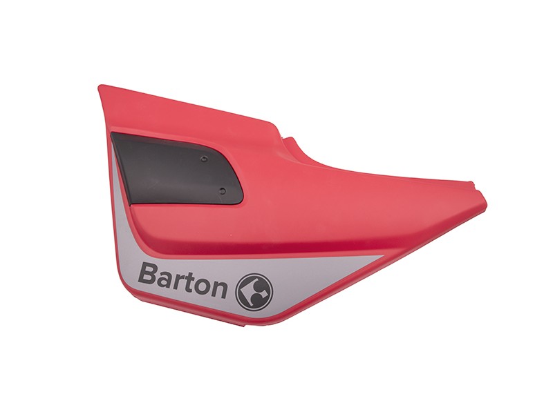 Left side cover , red for Cafe Racer motorcycle