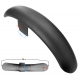 Front fender cover, graphite for Cafe Racer motorcycle