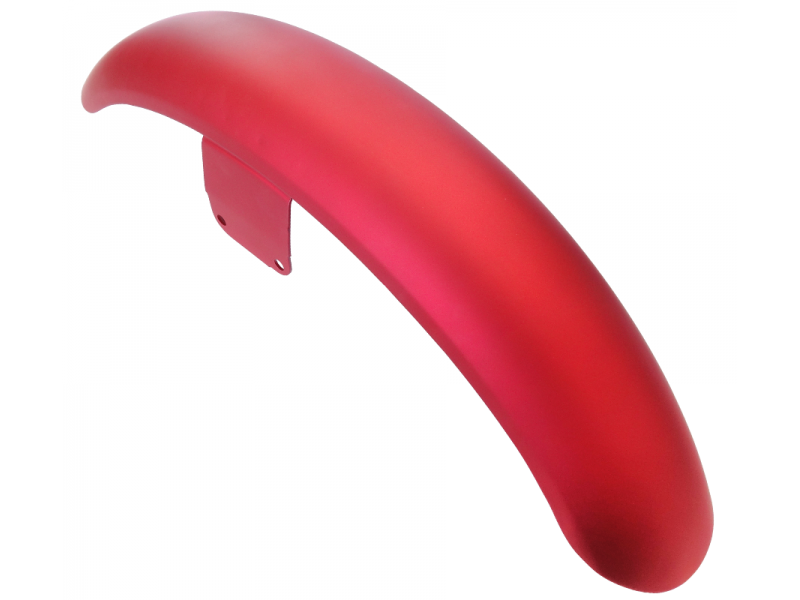 Front fender cover, red for Cafe Racer motorcycle