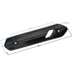 Cover - muffler protection cover Falcon E4