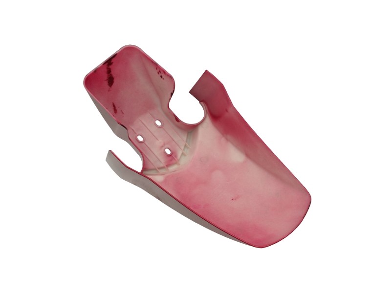 Front fender cover, red Tres scooter