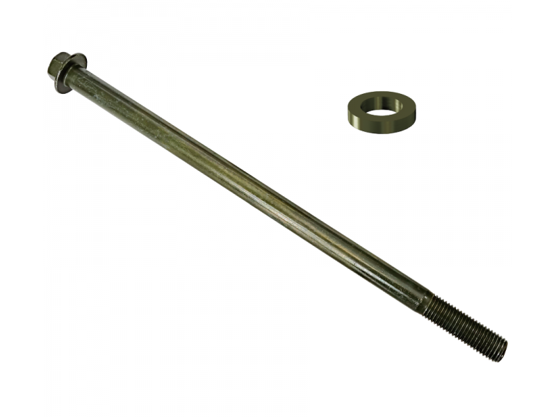 Front wheel axle for Hyper 125 motorcycle