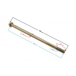 Front wheel axle for Ranger Classic E4 moped