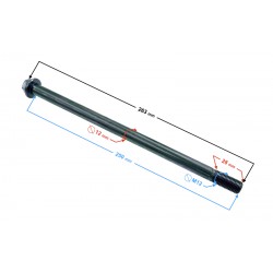 Front wheel axle for Falcon 50 Euro 4