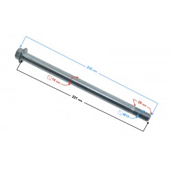 Rocker axle for Classic 125 motorcycle