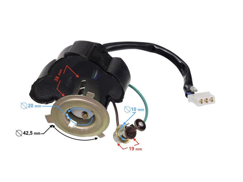 Bulb holder for Fighter 2 moped
