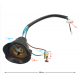 Headlamp bulb holder for Volcano 50 moped Headlamp bulb holder for Volcano 50 moped