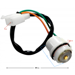 Direction indicator bulb holder Huragan 5 scooter
