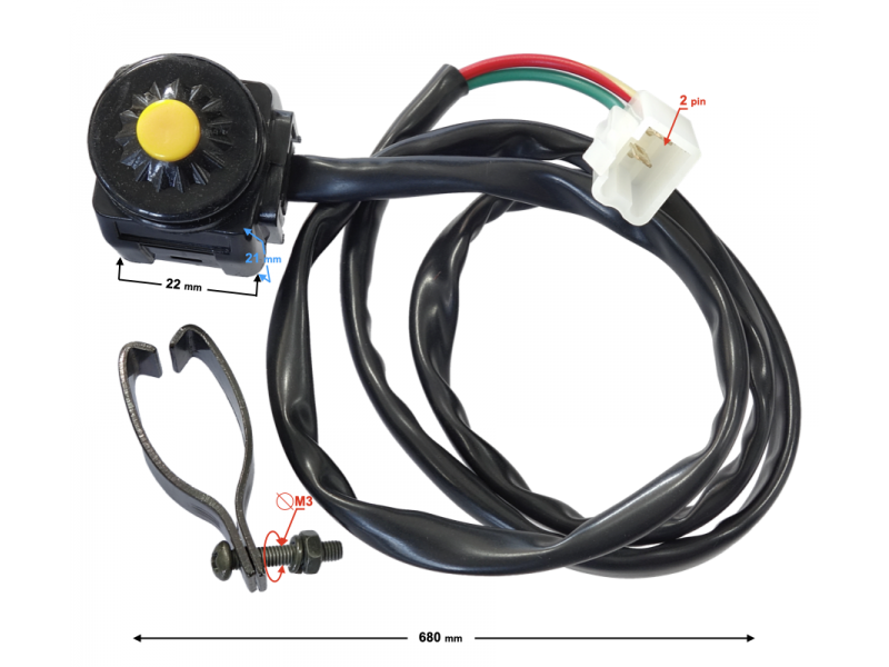 NXT250 Base Starter Switch