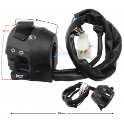 Combined switch, left for FR 2 moped Combined switch, left for FR 2 moped