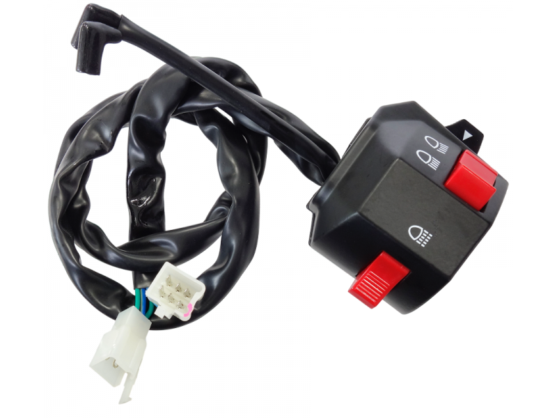 Combined switches, left for Hyper 125 motorcycle