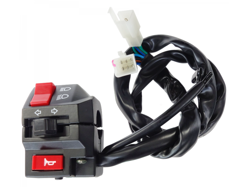 Combined switches, left for Hyper 125 motorcycle