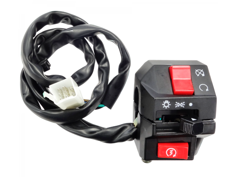 Combined switch, right for Hyper 125 motorcycle
