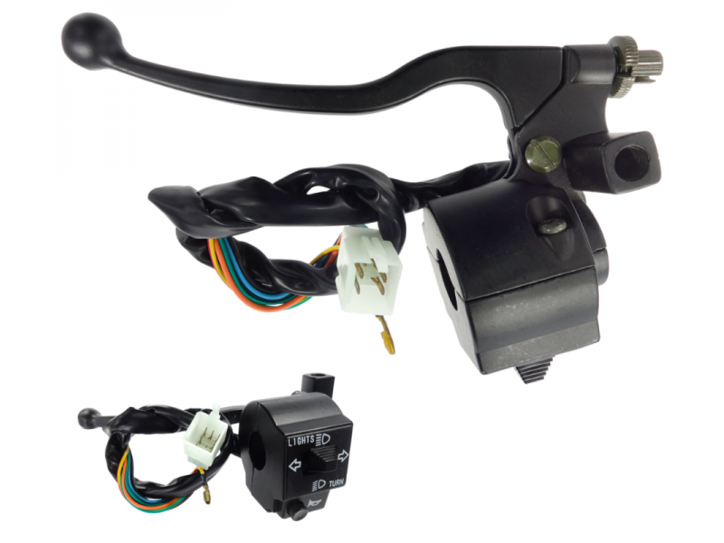 Combined switch, left for Fighter 2 moped