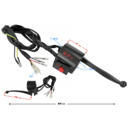 Combined switch, right for Ranger Classic moped Combined switch, right for Ranger Classic moped