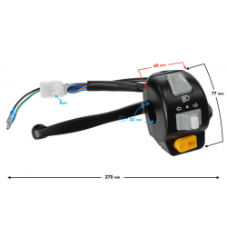 Combined switch, left Scalpel 50