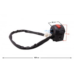 Combined switches, right for B-Max scooter