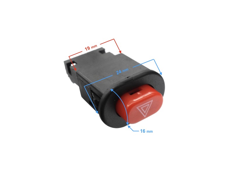 Single switch, emergency lights for Huragan scooter Single switch, emergency lights for Huragan scooter