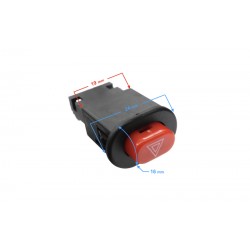 Single switch, emergency lights for Huragan scooter Single switch, emergency lights for Huragan scooter