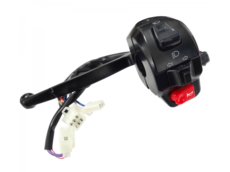 Combined switches, left for 21 2 scooter