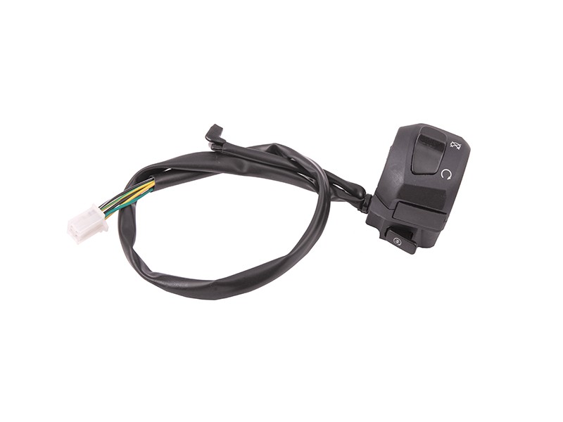 Combined switches, right for Cafe Racer motorcycle