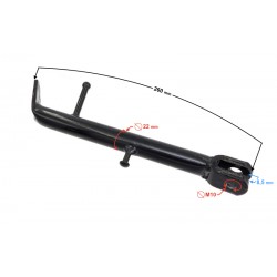 Side stand support for FR 2 moped