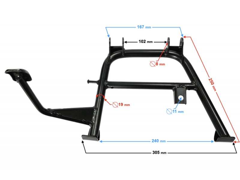 Central support Active 50cc Euro 5 Central support Active 50cc Euro 5