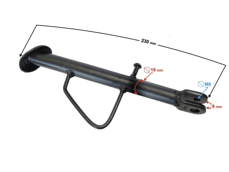 Side stand support Scalpel 50 Side stand support Scalpel 50