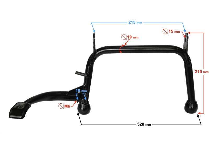 Central support Falcon 125 2