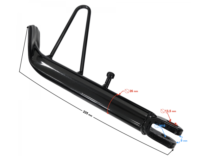 GT 125 side stand