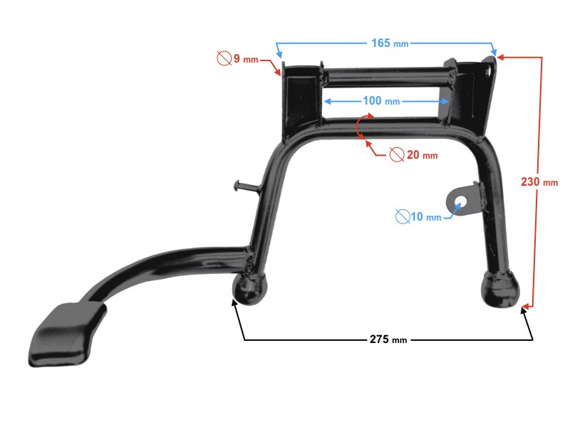 Central support Falcon 125 2 E4